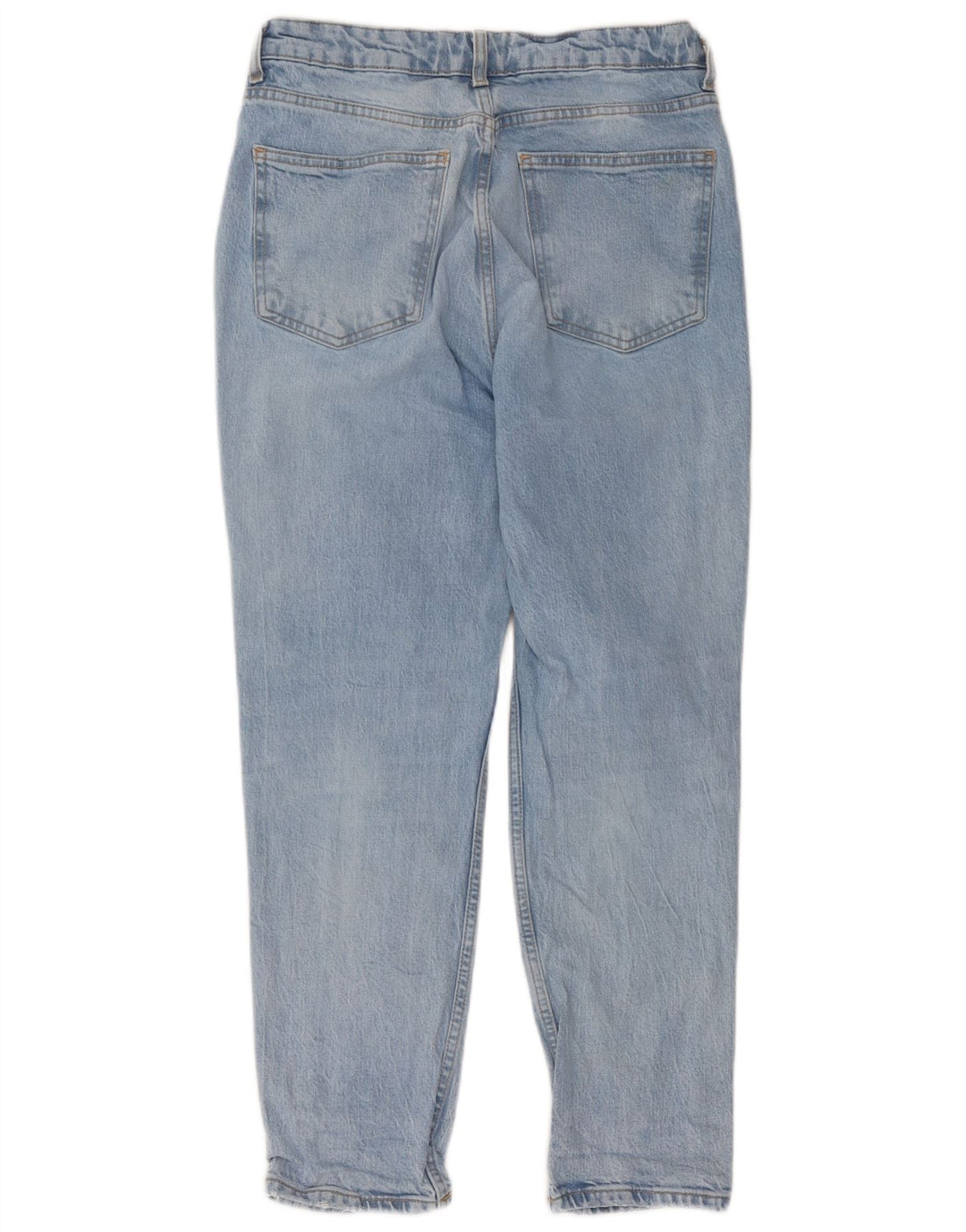 Zara Jeans Cónicos Para Mujer EU 40 Medium W30 L26 Algodón Azul