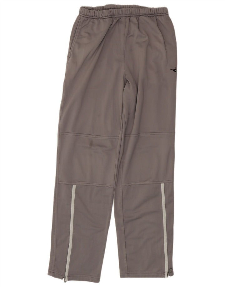 Diadora Pantalón Chándal Hombre Grande Gris Poliéster
