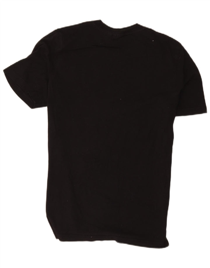 Adidas - Camiseta gráfica para hombre, talla mediana, algodón negro