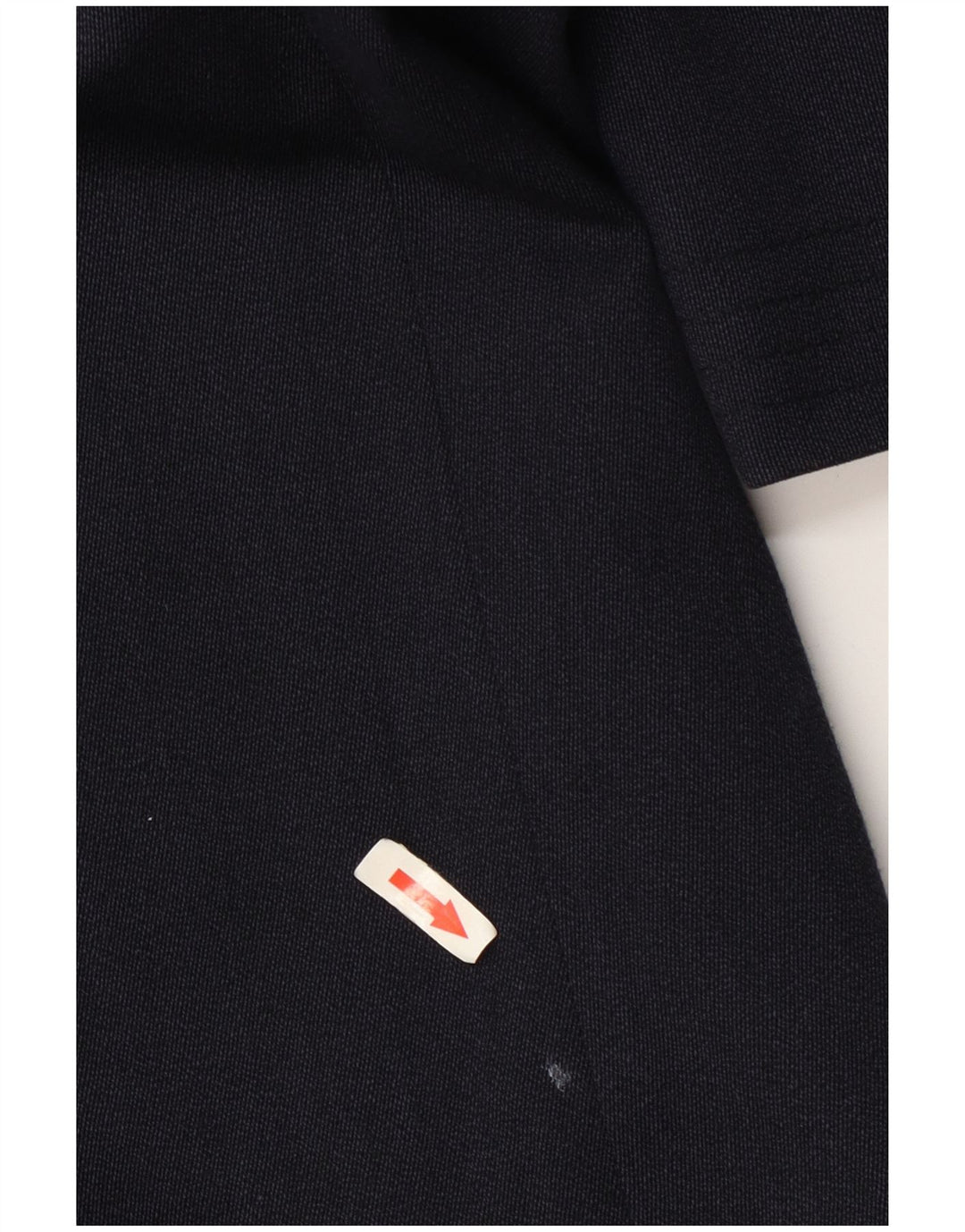 Vintage hombre abrigo Reino Unido 42 XL lana azul marino