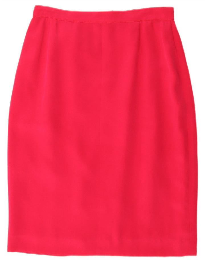 Falda lápiz vintage para mujer W28 rosa medio
