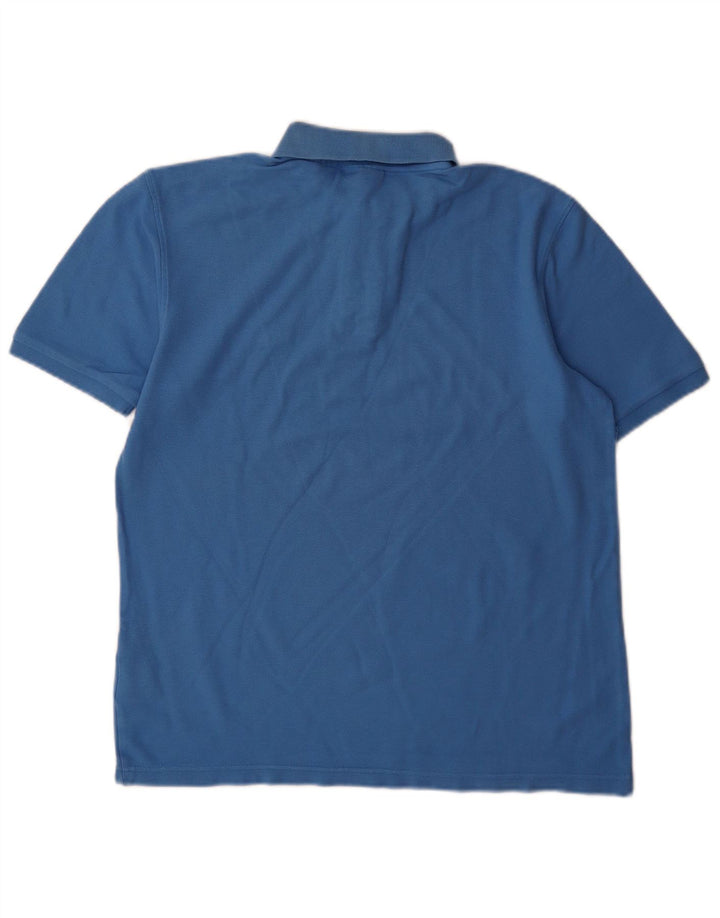 Polo Fila Hombre Algodón Azul Medio