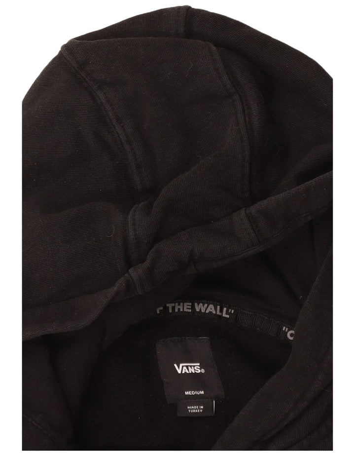 Vans - Sudadera con capucha para mujer, diseño gráfico, talla 40, color negro