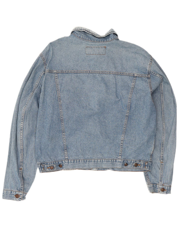 Invicta Chaqueta vaquera para hombre Reino Unido 40 Algodón azul grande
