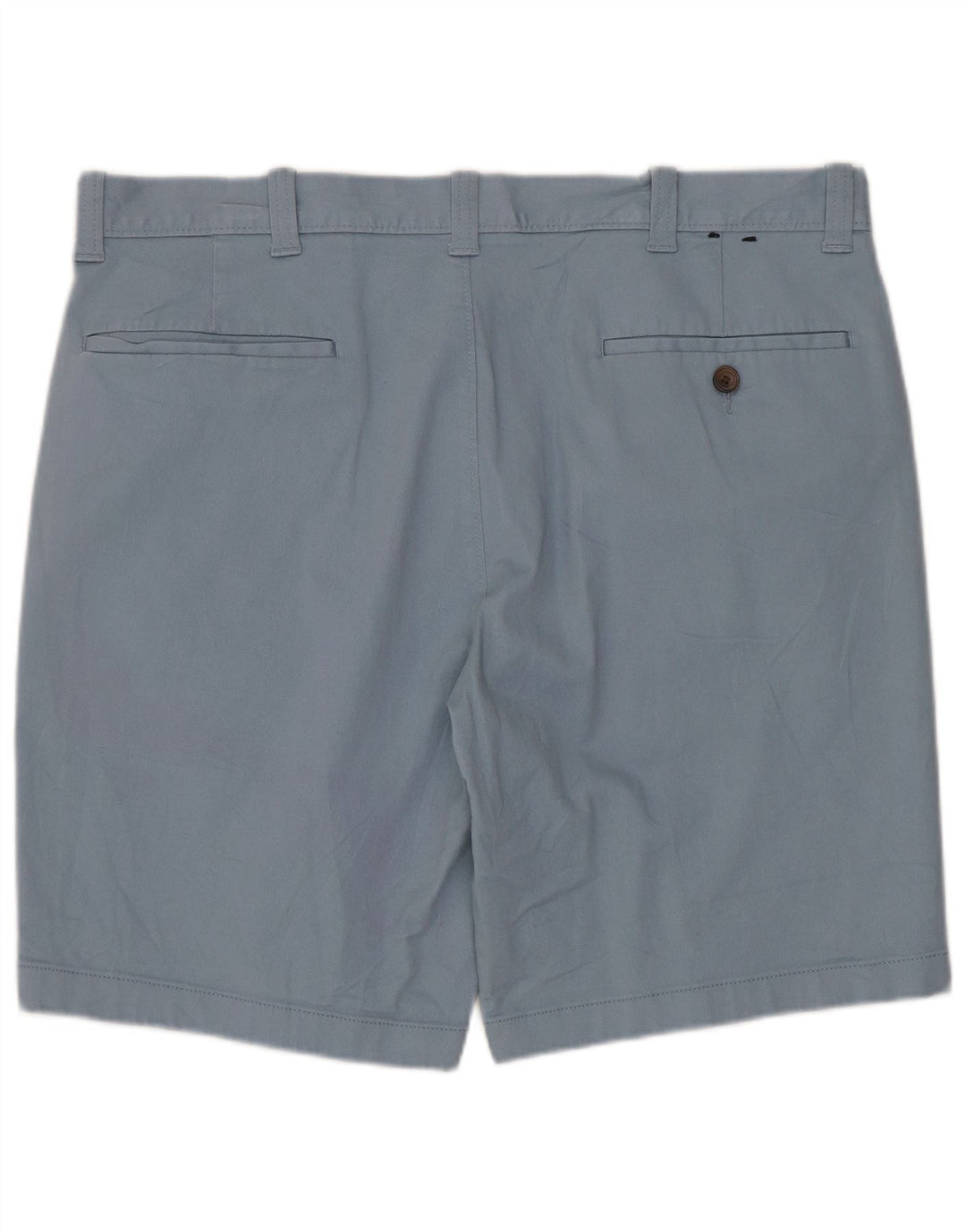 J. CREW Pantalones cortos chinos para hombre W34 Algodón azul grande