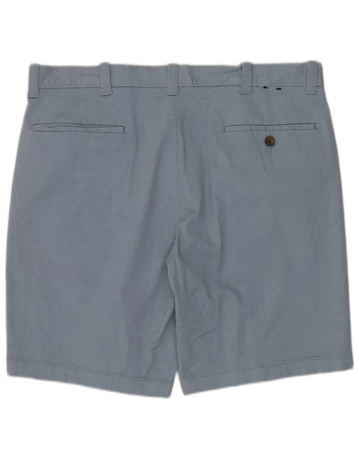 J. CREW Pantalones cortos chinos para hombre W34 Algodón azul grande