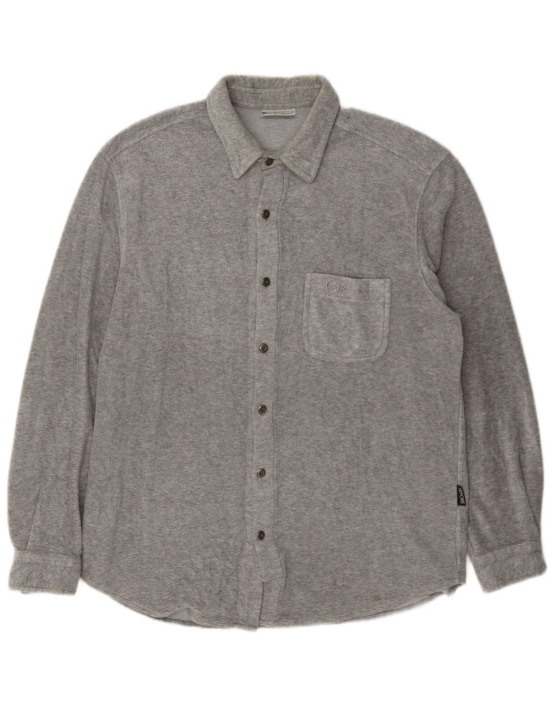 Sergio Tacchini Hombre Sobrecamisa Forro Polar XL Gris