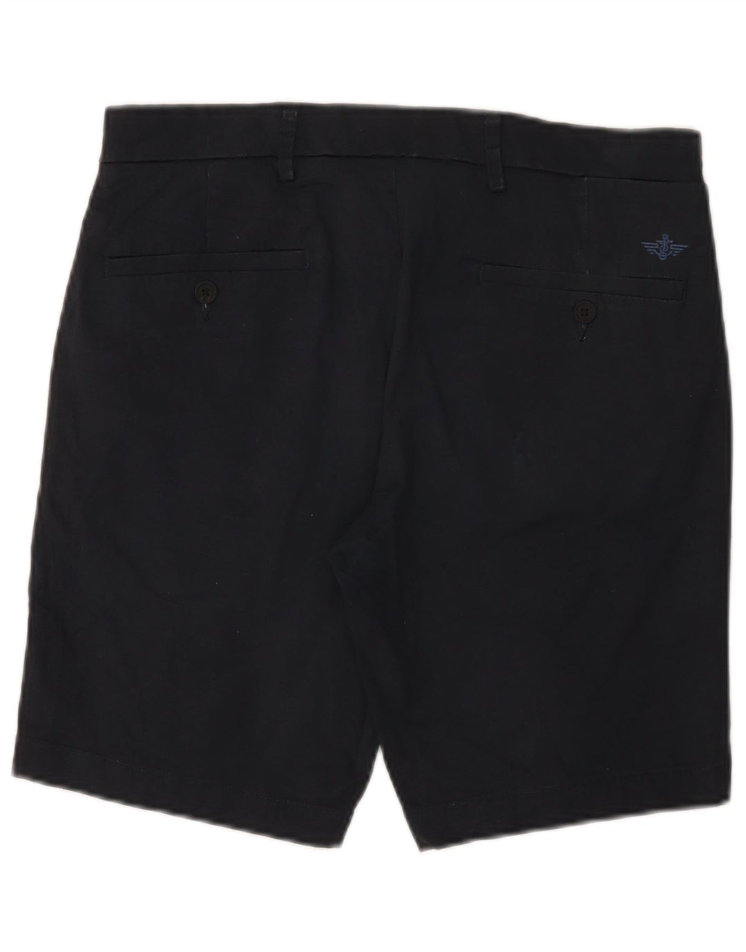 Dockers Pantalones cortos chinos para hombre W31 Algodón negro mediano