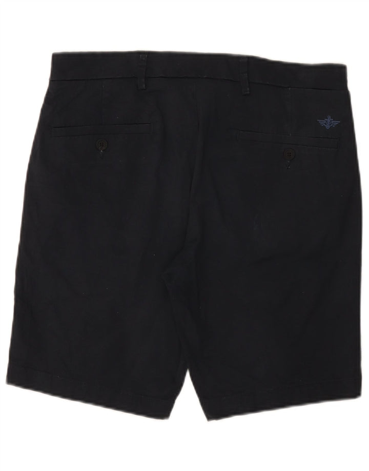 Dockers Pantalones cortos chinos para hombre W31 Algodón negro mediano