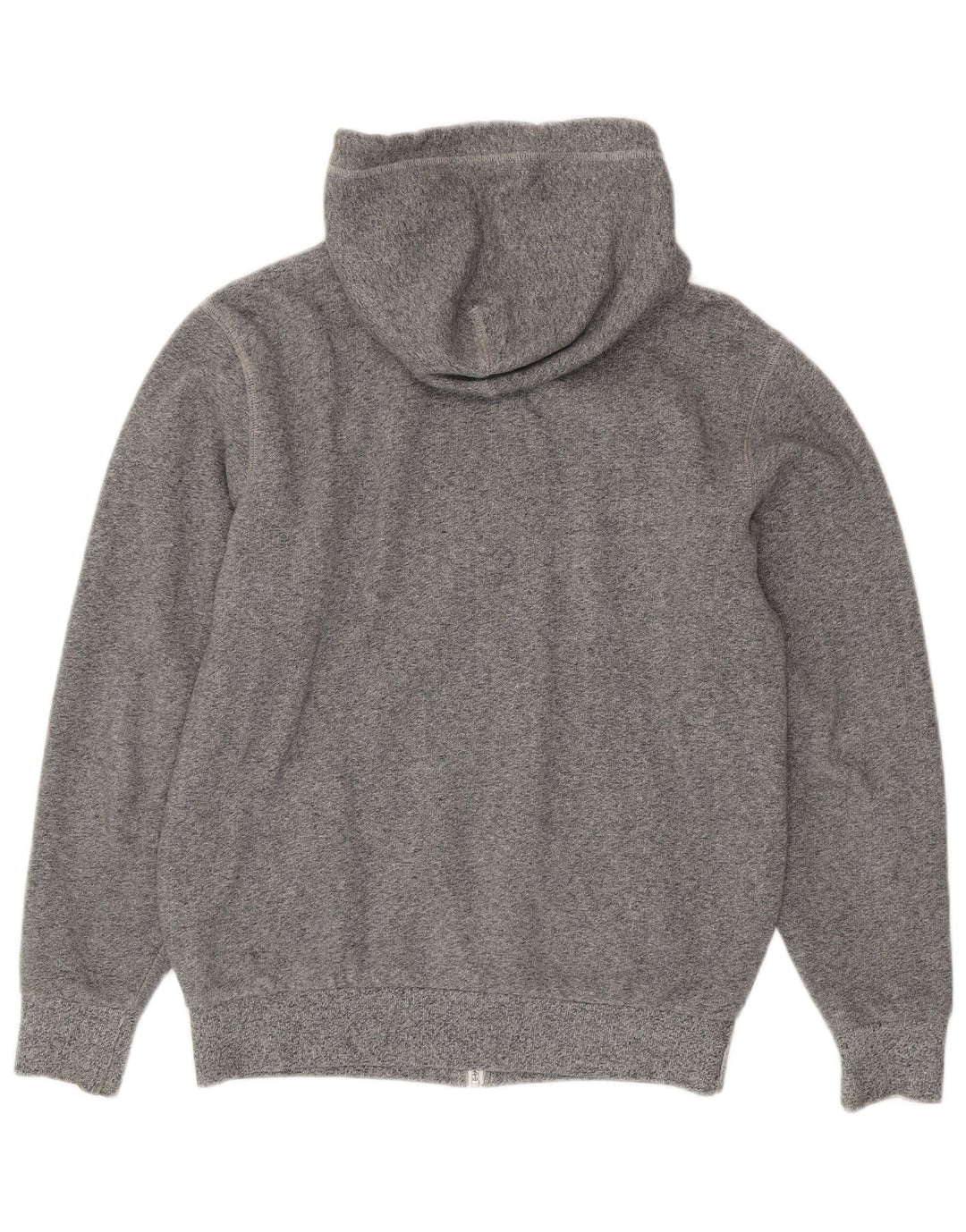 Jack Wills Suéter con capucha y cremallera para hombre Algodón gris medio
