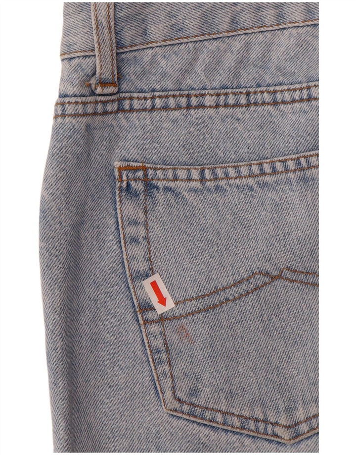 CASUCCI Vaqueros cónicos de cintura alta para mujer IT 50 XL W28 L29 Algodón azul