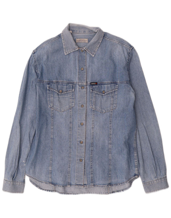 CASUCCI Camisa vaquera para mujer ES 40 XL Algodón azul