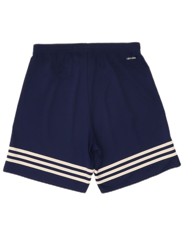 Adidas Mens Climalite Sport Shorts Pequeño Azul Marino Poliéster