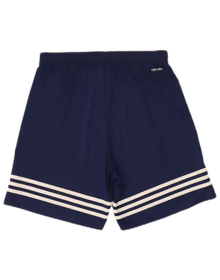 Adidas Mens Climalite Sport Shorts Pequeño Azul Marino Poliéster
