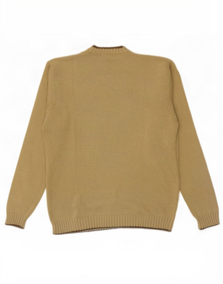 Timberland - Jersey con cuello en V para hombre, talla grande, algodón verde