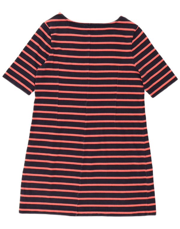 Vestido tipo camiseta para mujer Gap UK 40 XL Azul marino a rayas