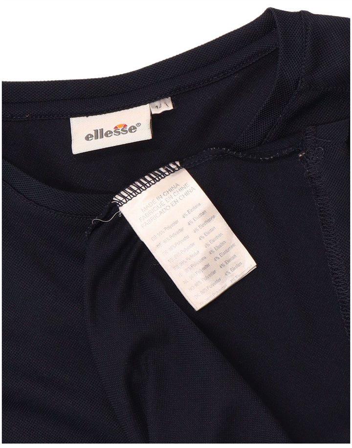 ELLESSE Camiseta Niño Top 13-14 Años Azul Marino Poliéster
