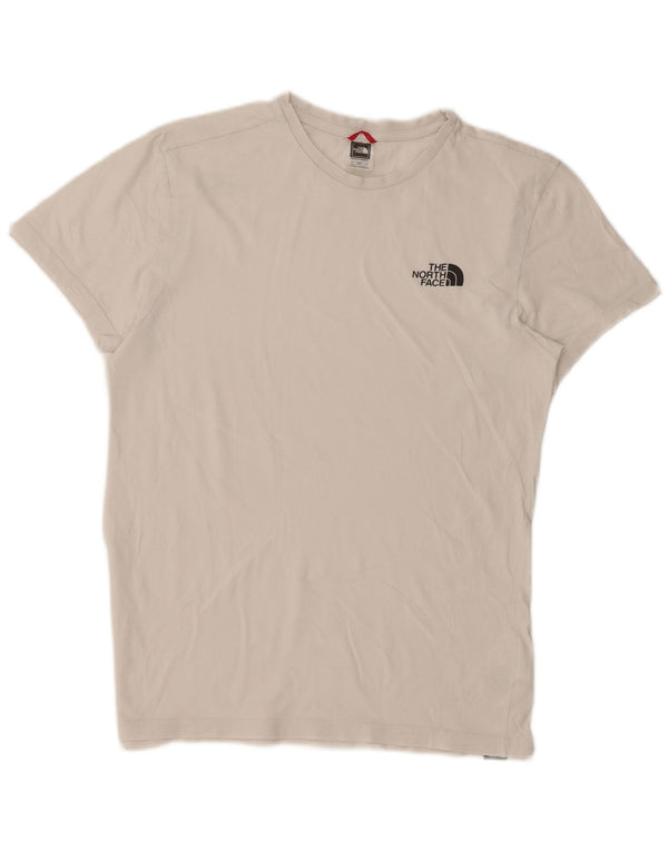 The North Face - Camiseta para hombre, talla pequeña, algodón blanco