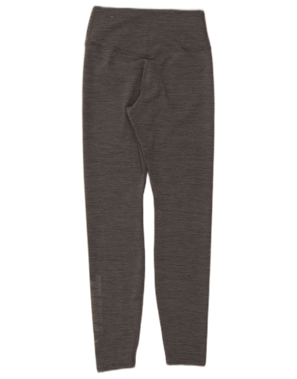 Nike - Leggings gráficos Dri Fit para mujer, talla 4, XS, poliéster moteado gris
