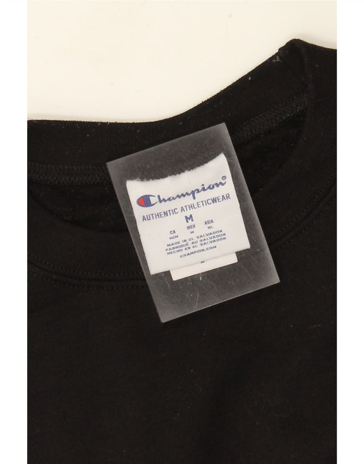 Champion Sudadera Jumper Medium Negro Algodón Hombre