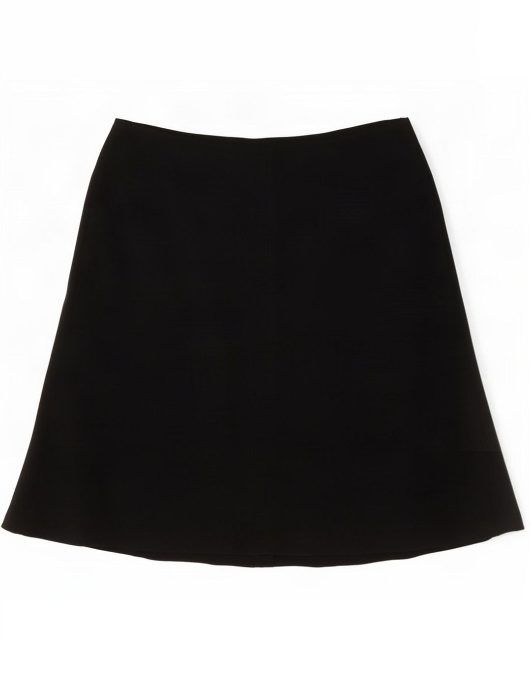 Marks & Spencer Falda acampanada para mujer UK 12 Medium W30 Poliéster negro