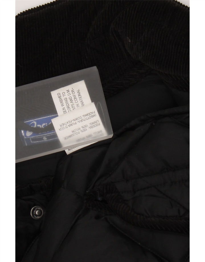 Asics Chaqueta acolchada acolchada para hombre UK 36 Small Poliamida negra