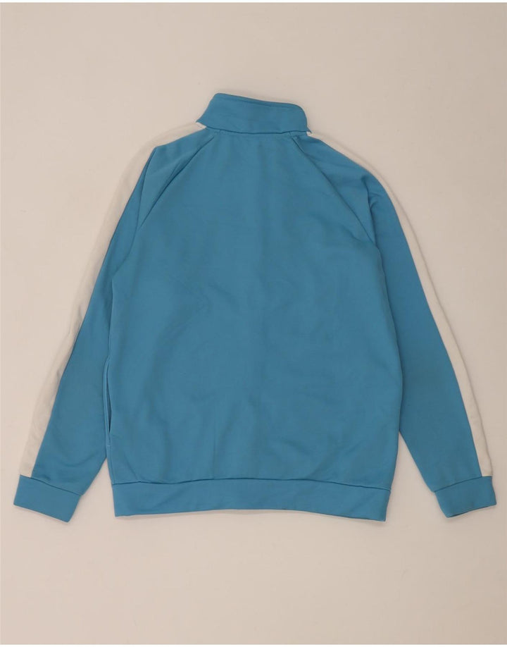 Reebok Chaqueta de chándal para niño 15-16 años Azul Colorblock Poliéster