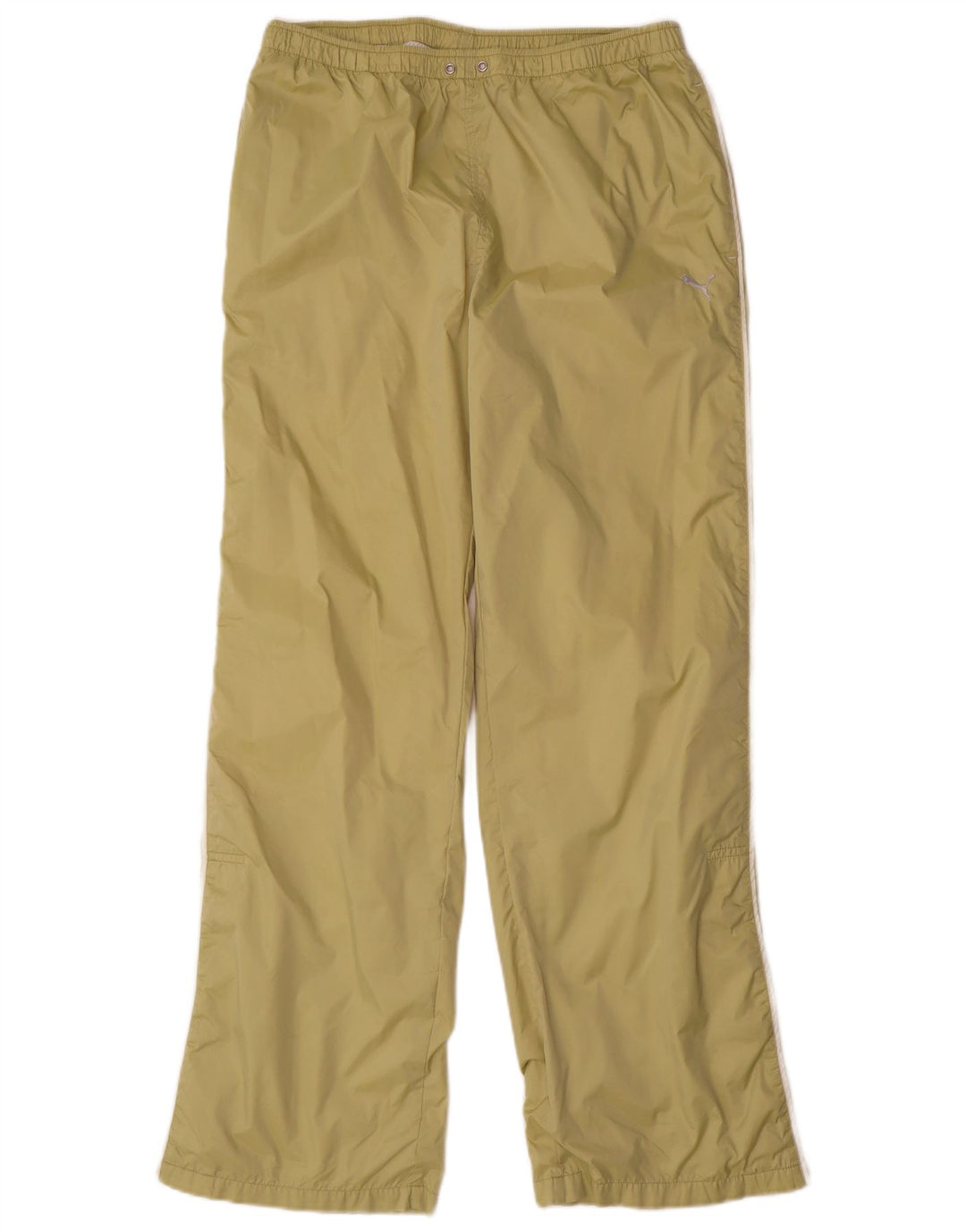 Puma Pantalones de chándal para mujer UK 40 Poliéster verde medio