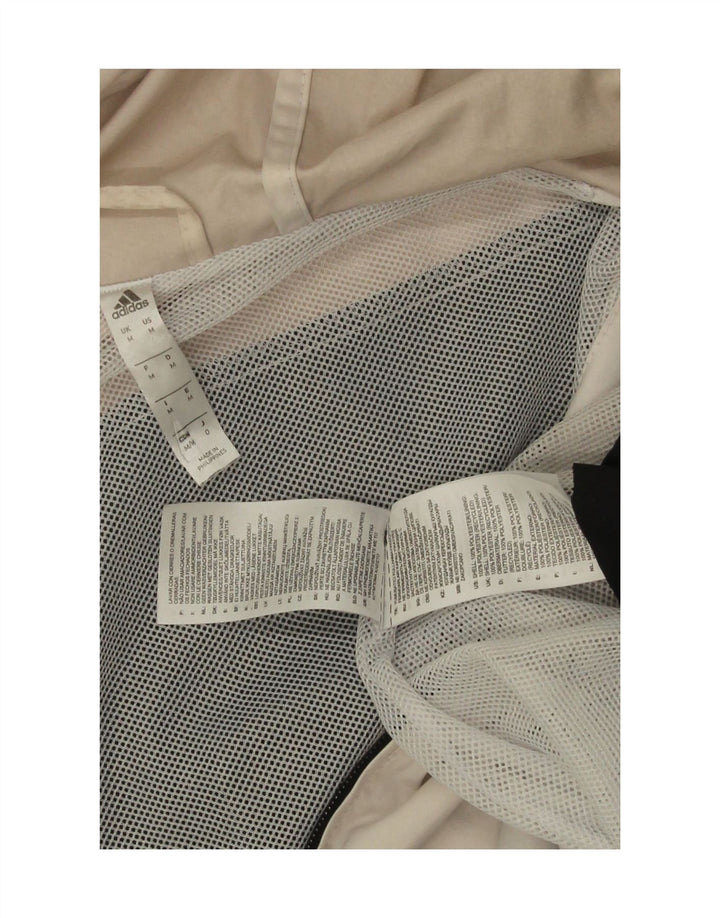 Adidas - Chaqueta de chándal con capucha para hombre, color negro medio, poliéster
