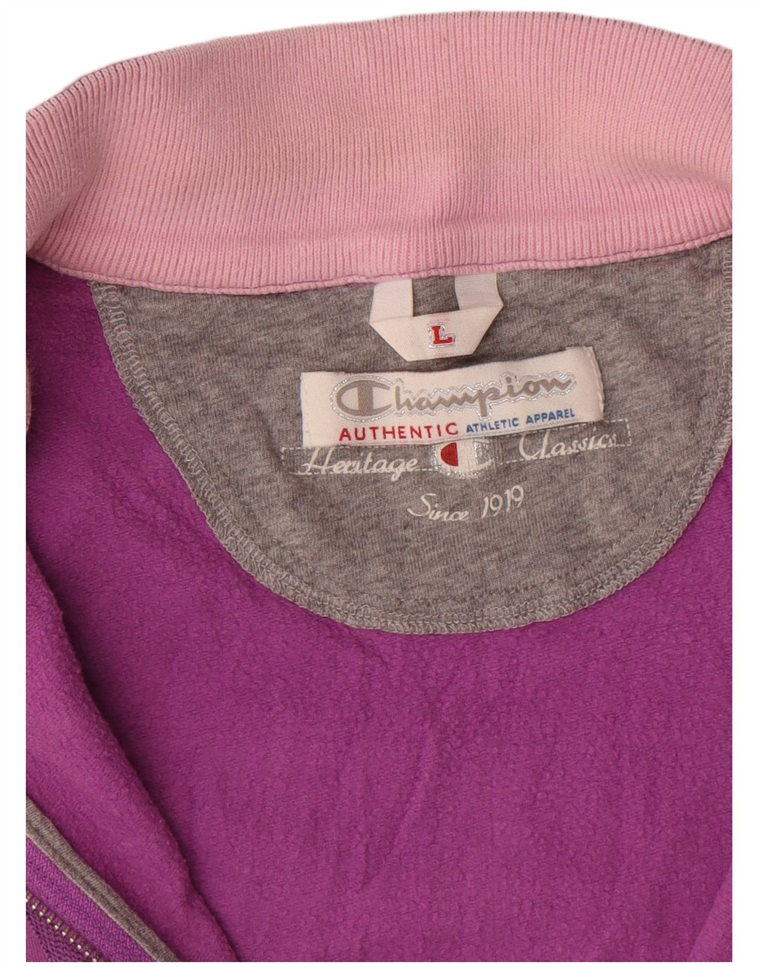 Champion Heritage Classics - Chaqueta de chándal para mujer, talla 40, color rosa