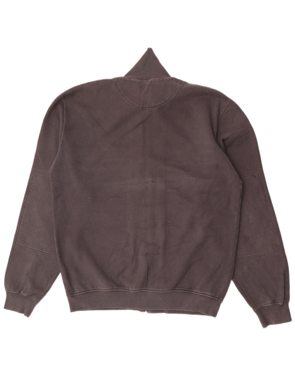 Gas Mens Graphic Chándal Top Chaqueta 2XL Gris Colorblock Algodón
