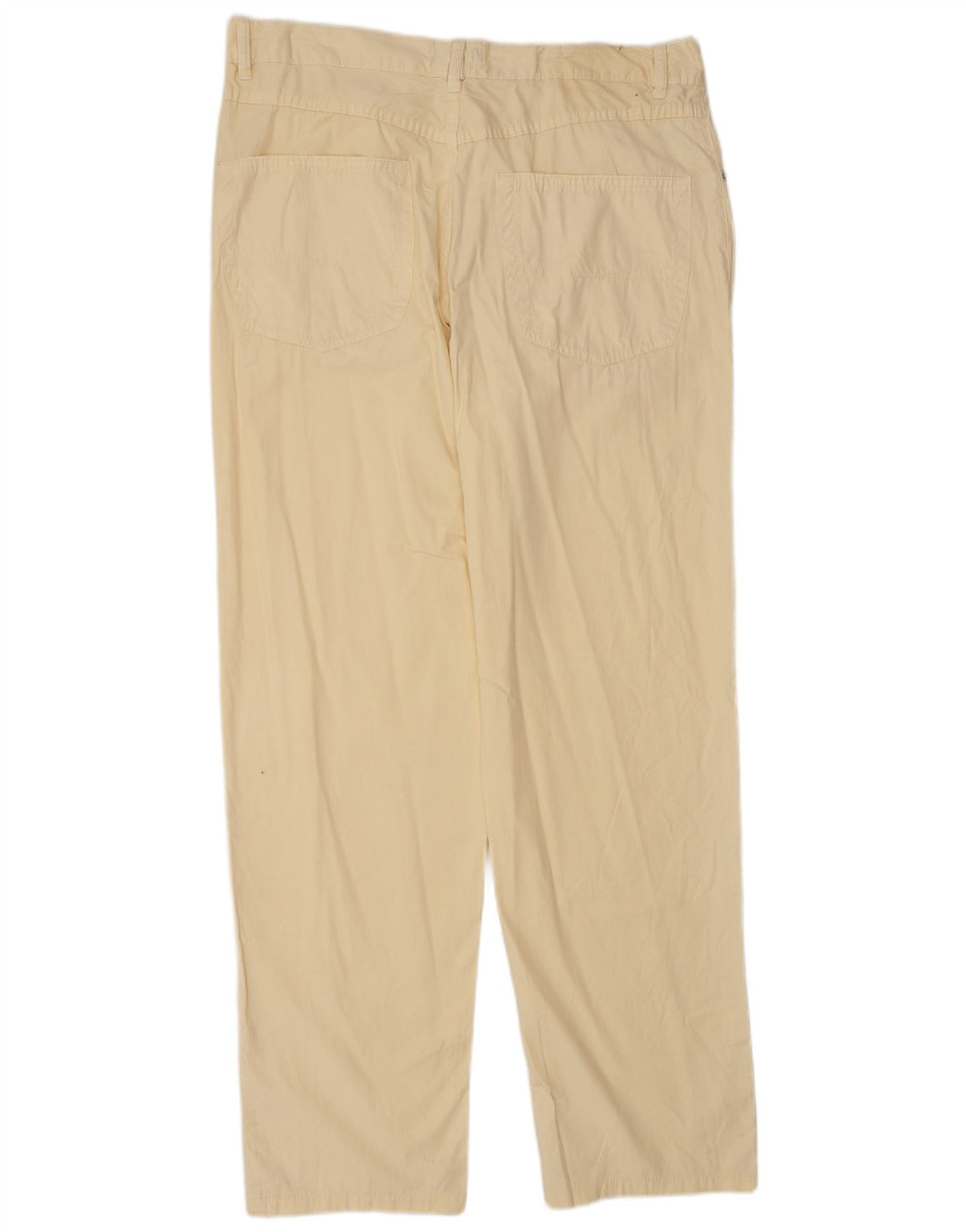HUGO BOSS Pantalones casuales rectos Arkansas para hombre W36 L34 Algodón blanco roto