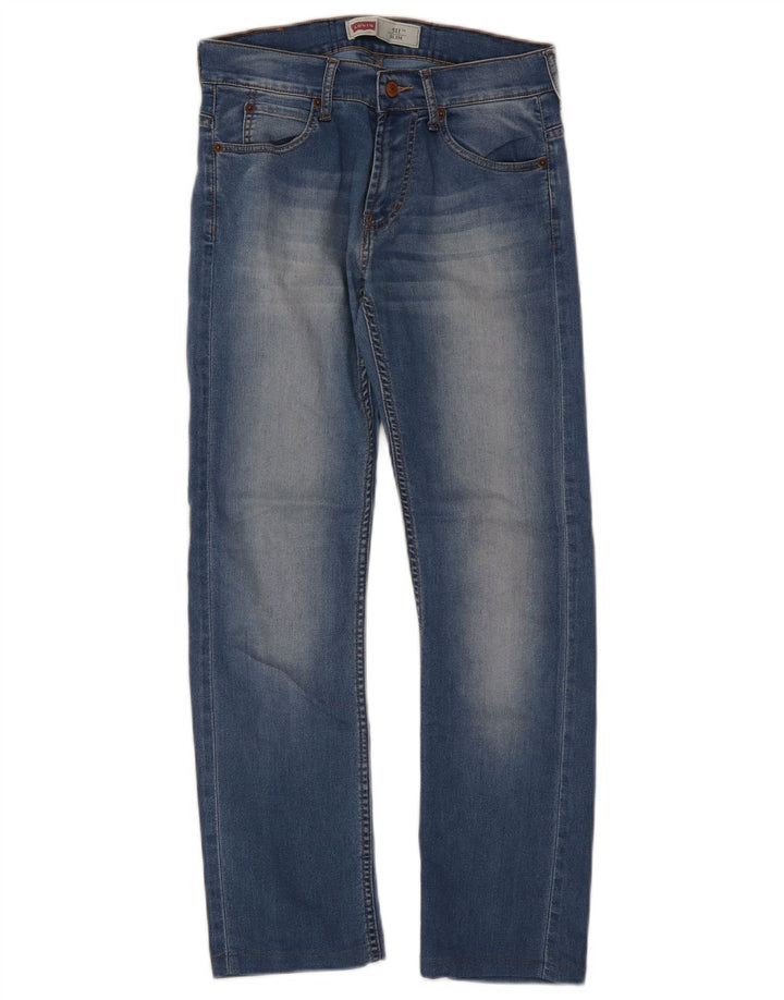 Levi's Vaqueros slim 511 para niños 13-14 años W28 L27 Azul