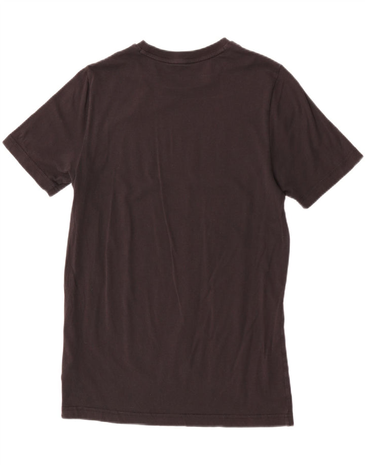 Puma - Camiseta gráfica para hombre, talla pequeña, algodón negro