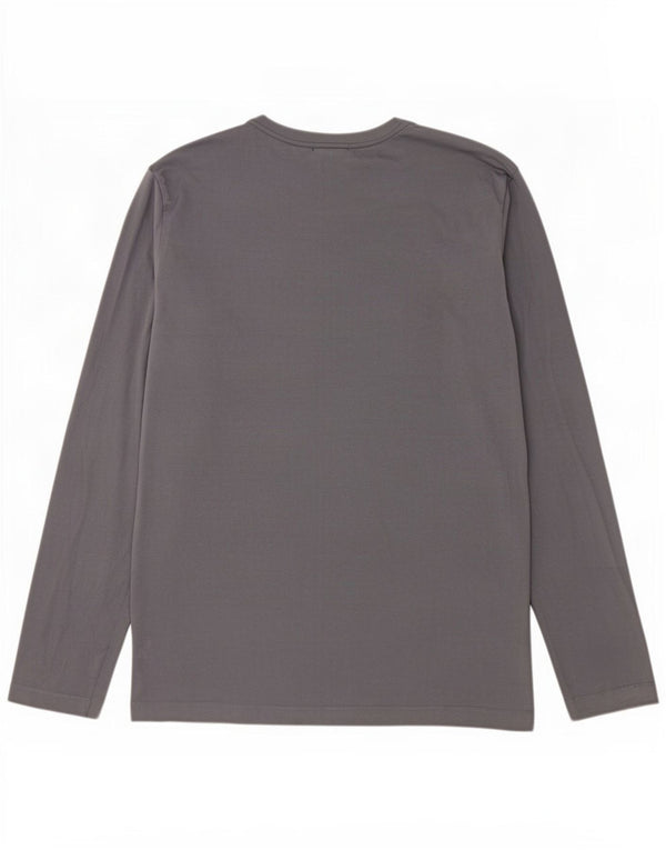 Jack Wolfskin Camiseta gráfica para hombre de manga larga UK 44/46 XL Gris Algodón