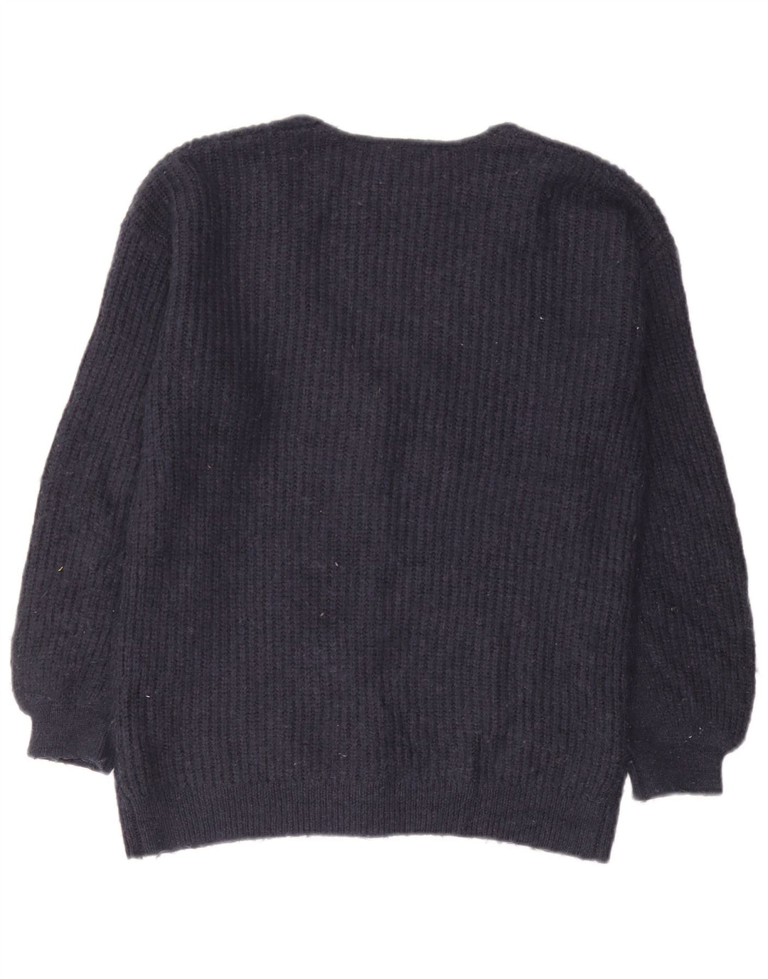 Marks & Spencer Suéter tipo cárdigan extragrande para mujer UK 10 Small Azul marino