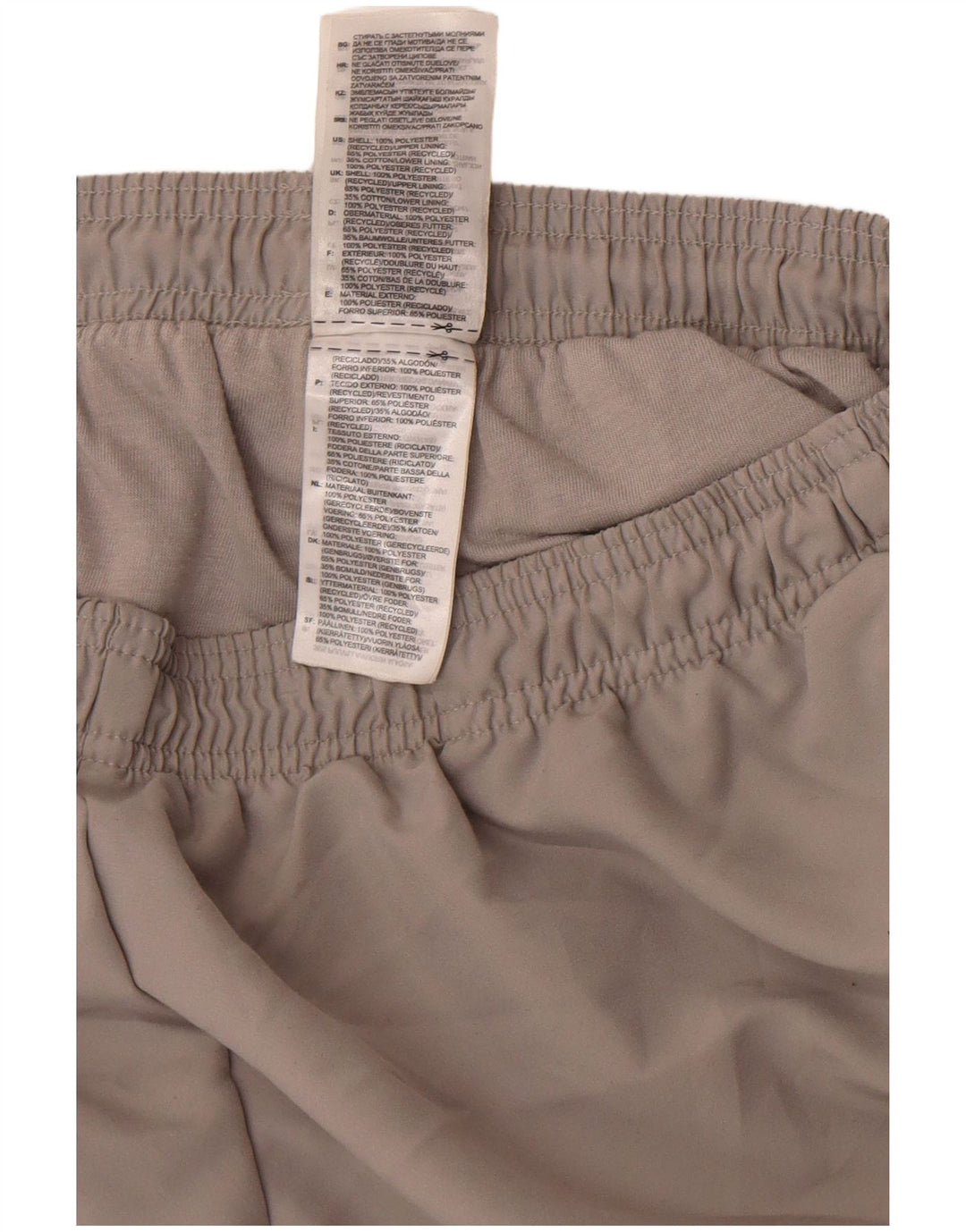 Adidas Hombre Pantalones De Chándal Joggers Grande Gris Poliéster