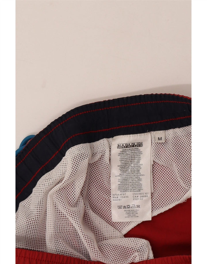 Napapijri Bañador Geographic Hombre Mediano Rojo Poliamida