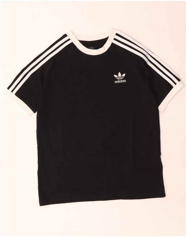 ADIDAS Camiseta Niño Top 11-12 Años Negro Algodón