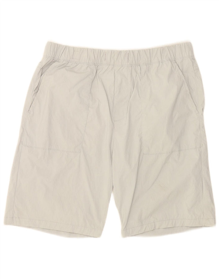 Jack & Jones Pantalones cortos chinos para hombre Large W34 Nylon gris
