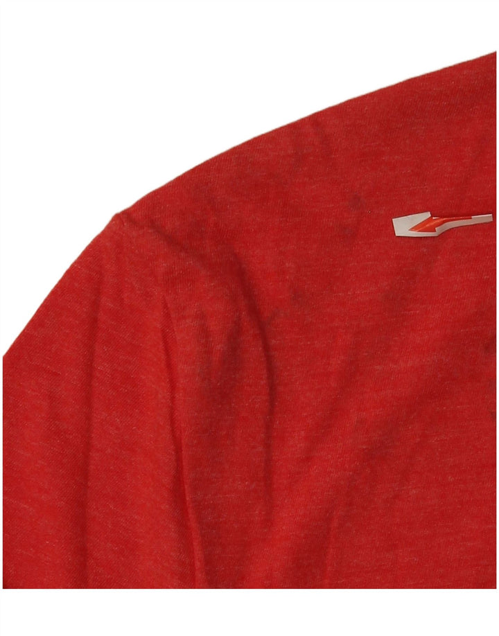 NHL Chicago Blackhawks - Camiseta gráfica para hombre, talla pequeña, poliéster rojo
