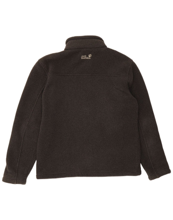 JACK WOLFSKIN Chaqueta polar para hombre UK 40/42 Large Gris Poliéster