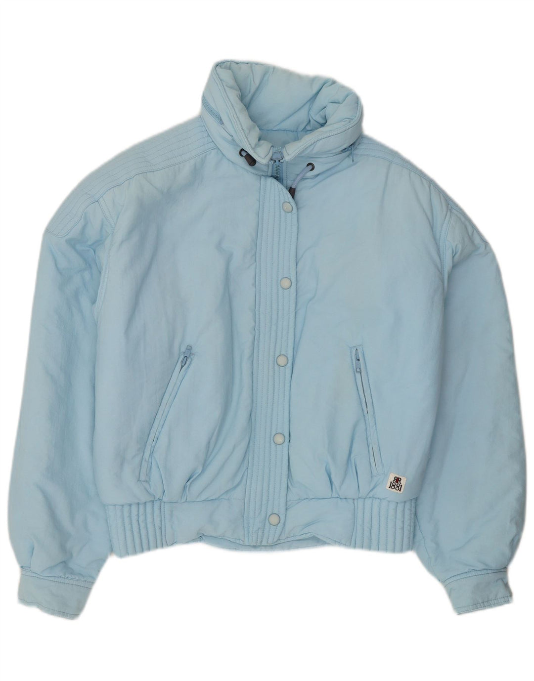 Cerruti 1881 Chaqueta Acolchada Extragrande con Capucha para Mujer UK 8 Small Azul