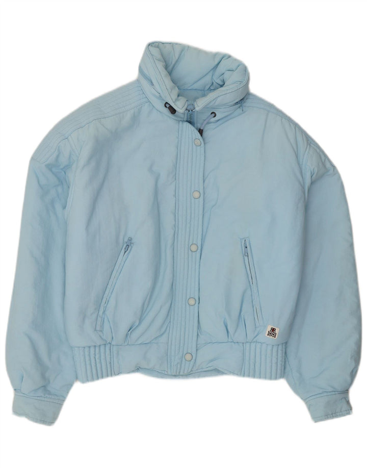 Cerruti 1881 Chaqueta Acolchada Extragrande con Capucha para Mujer UK 8 Small Azul
