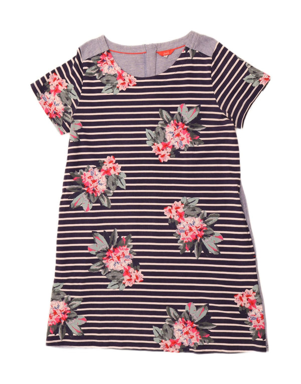 Joules Vestido estilo camiseta para mujer con gráfico UK 40 XL Algodón floral azul marino