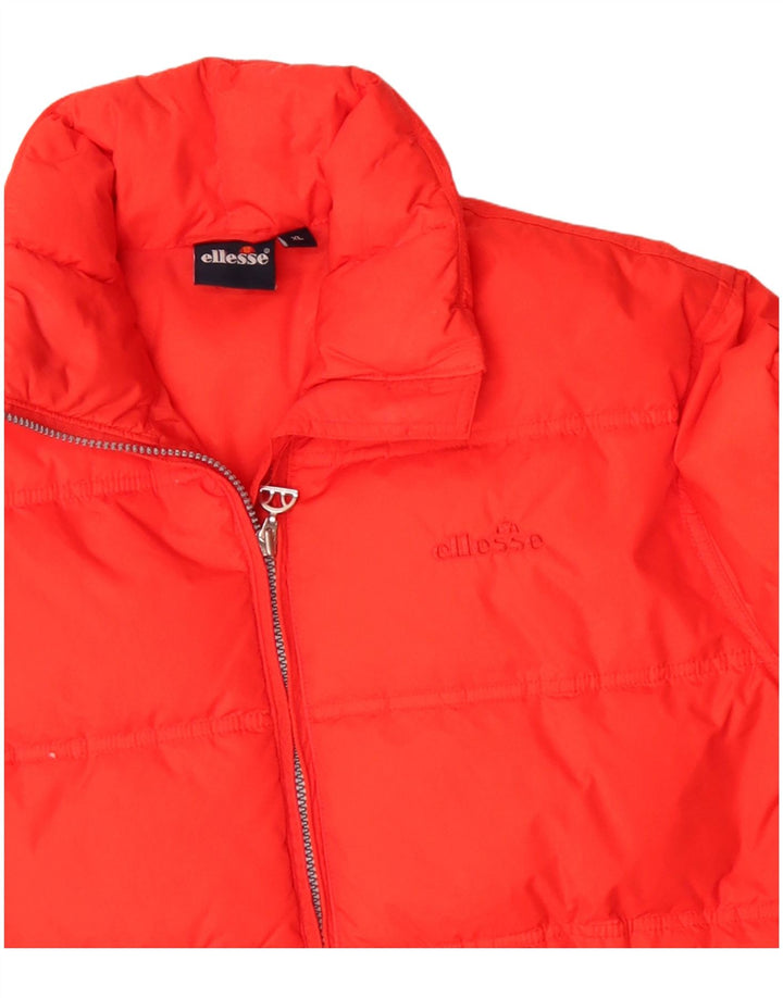 Ellesse Chaqueta Acolchada Mujer ES 40 XL Naranja Poliamida