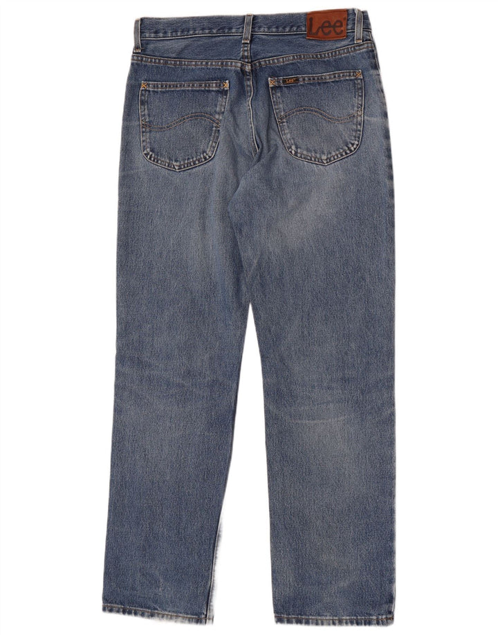 Lee Vaqueros Rectos Brooklyn Para Hombre W34 L32 Algodón Azul