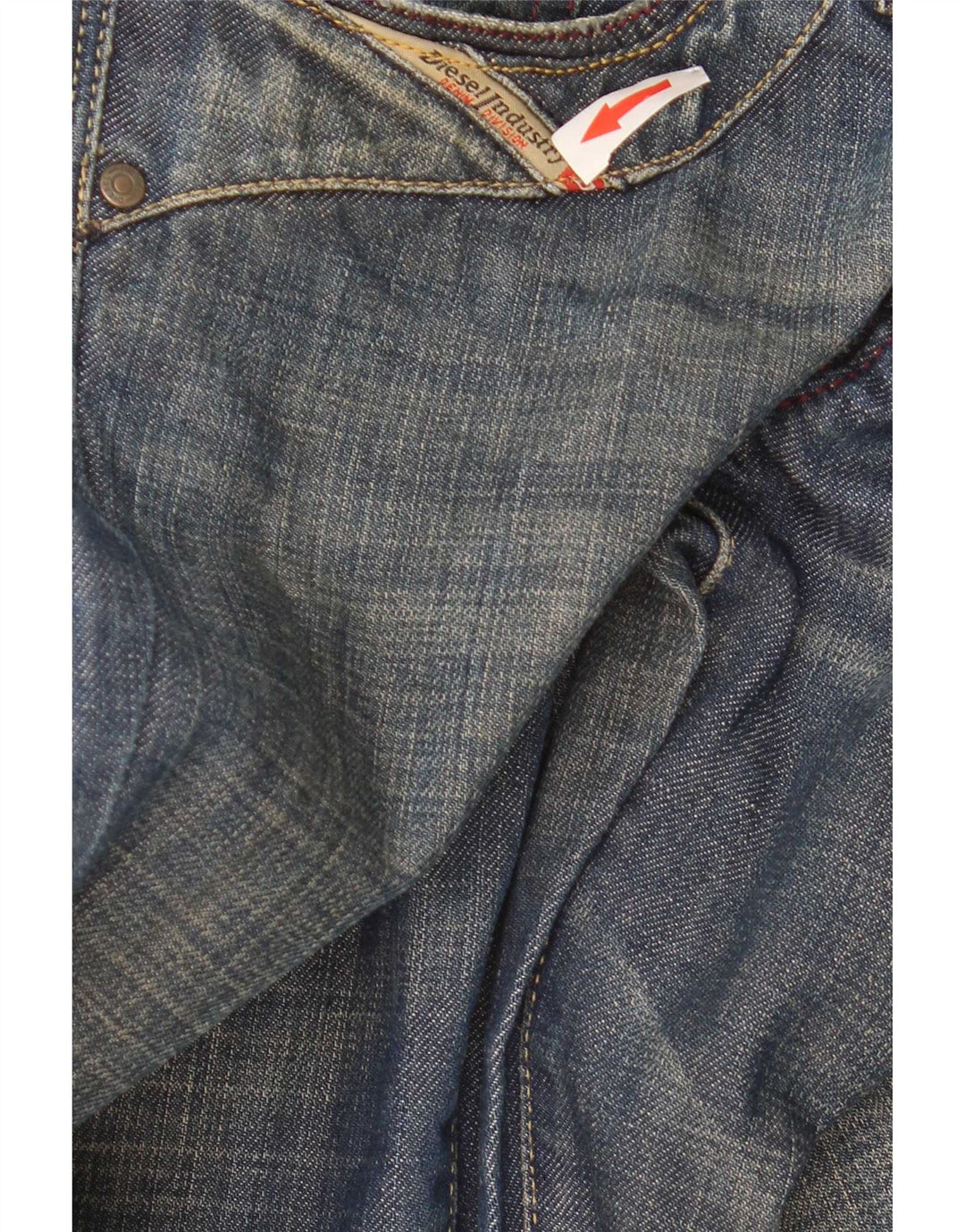 Diesel Mujer Kycut Vaqueros Rectos W27 L30 Azul