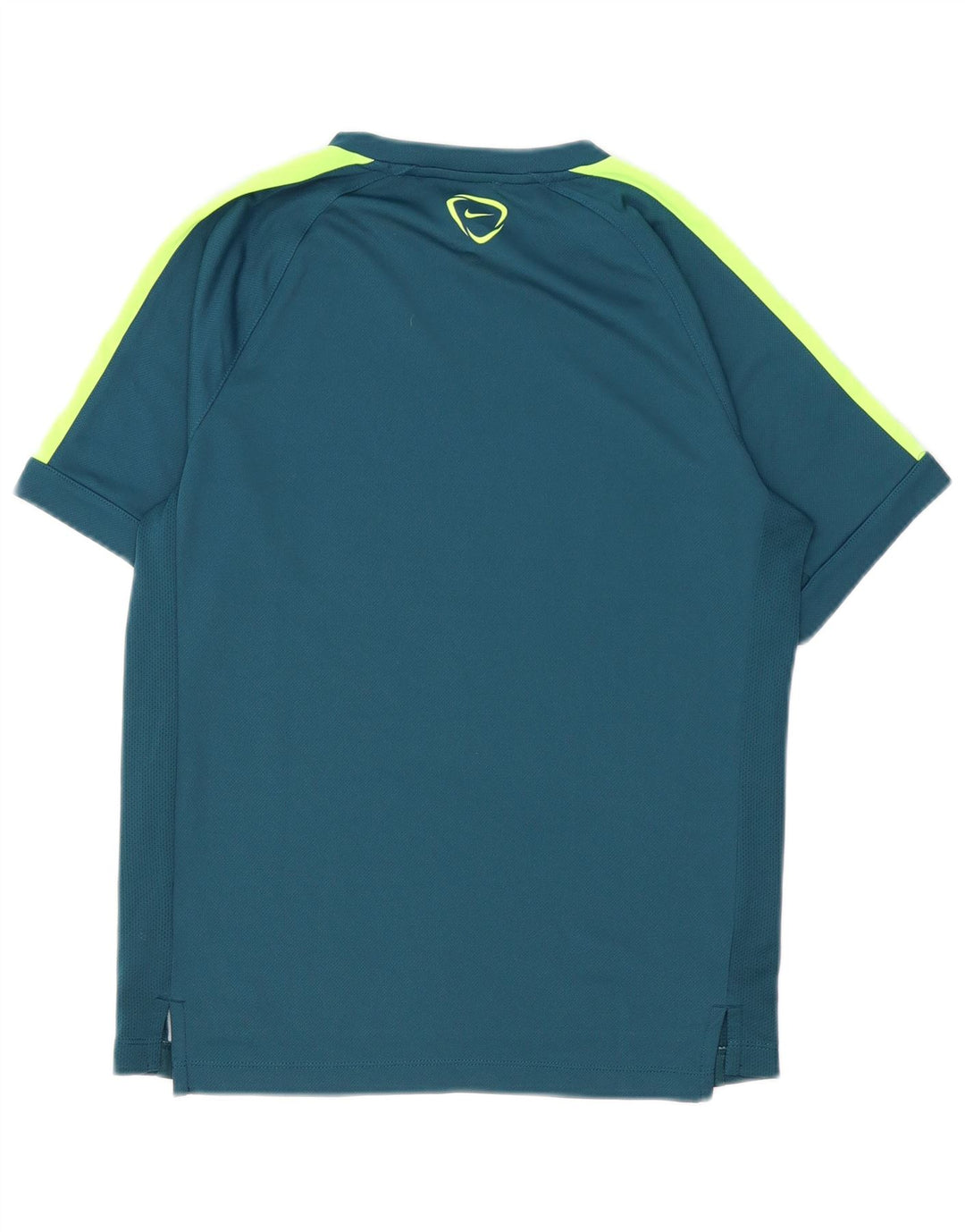 Camiseta Nike Dri Fit Graphic para hombre Azul medio Colorblock Poliéster