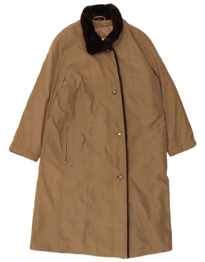 ENSIGN Abrigo para mujer UK 46 Grande Beige